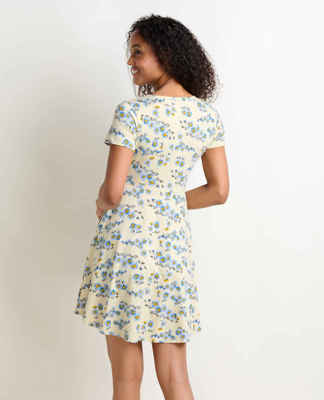 Women's Freesia Wrap Short Sleeve Dress