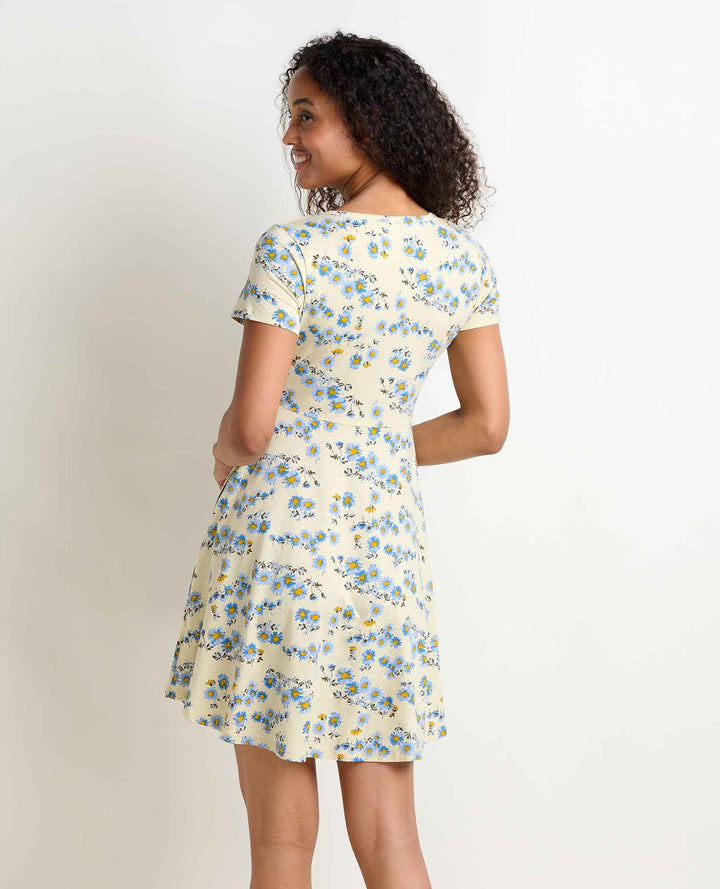Women's Freesia Wrap Short Sleeve Dress