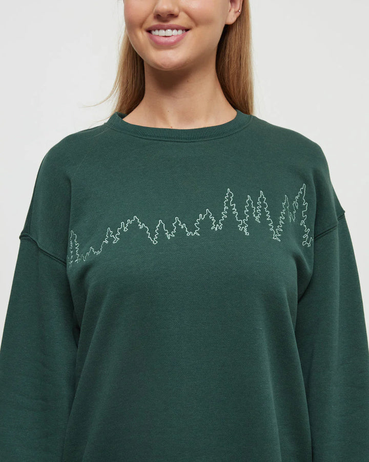Women's Juniper Outline Crew
