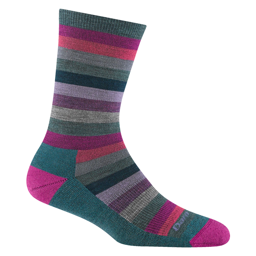 Women's Mystic Stripe Crew Lightweight with Cushion