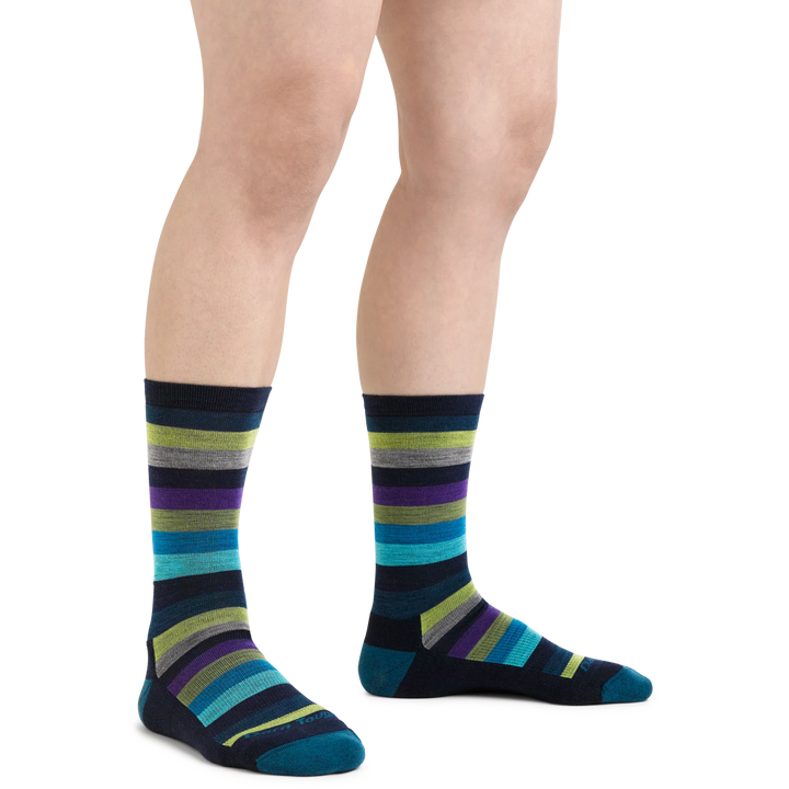 Women's Mystic Stripe Crew Lightweight with Cushion