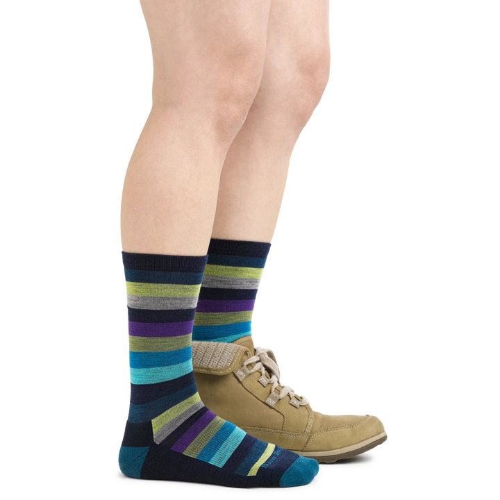 Women's Mystic Stripe Crew Lightweight with Cushion