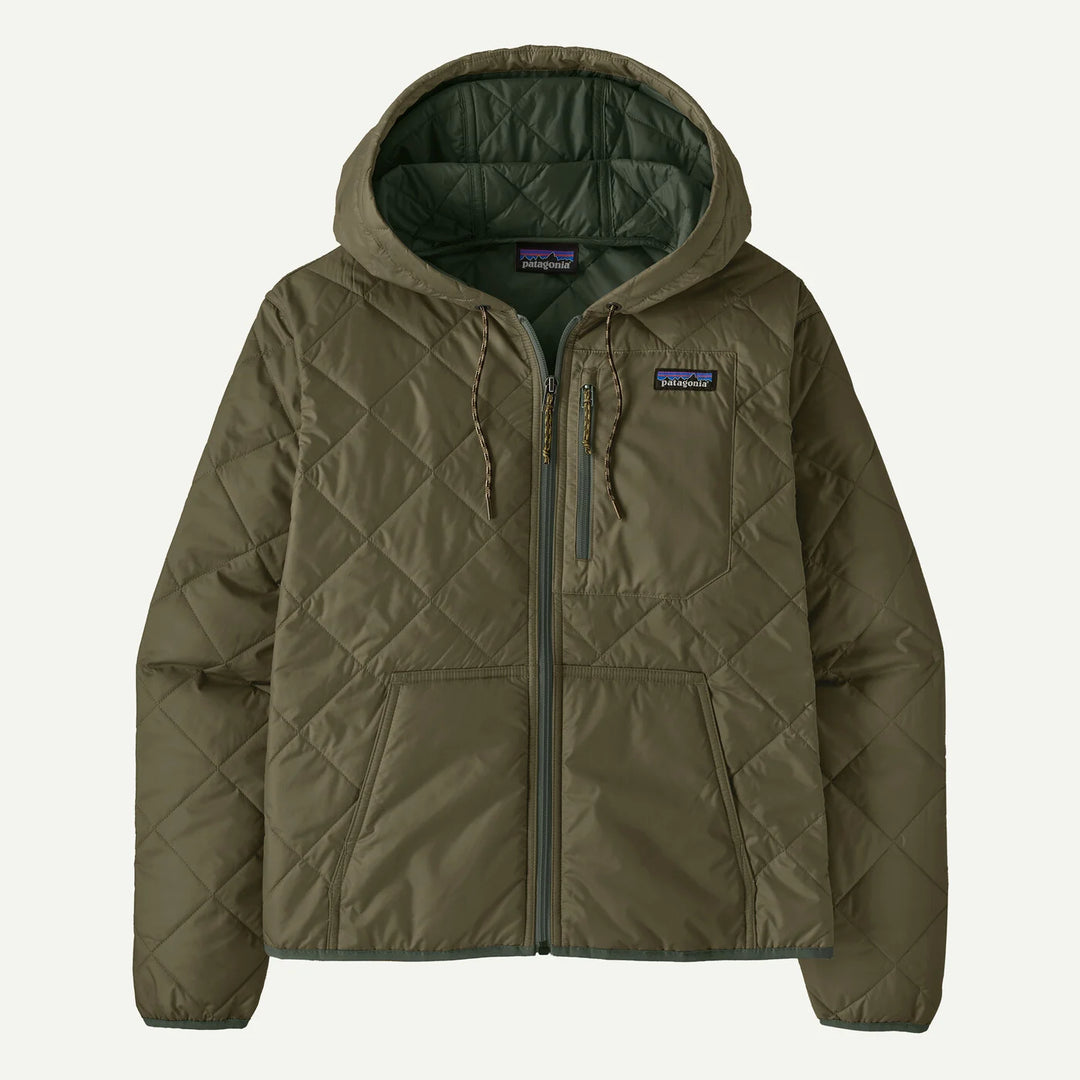 Women's Diamond Quilted Bomber Hoody