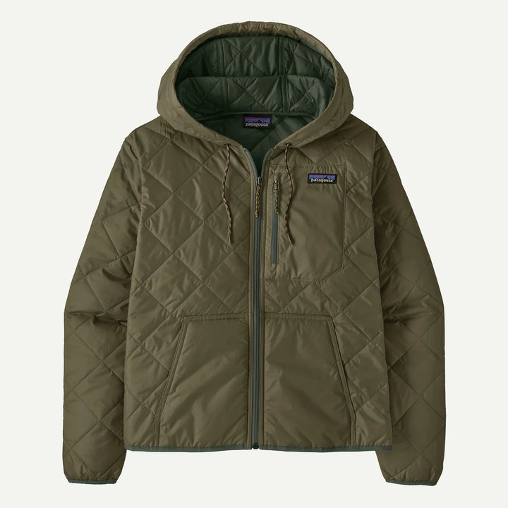 Women's Diamond Quilted Bomber Hoody