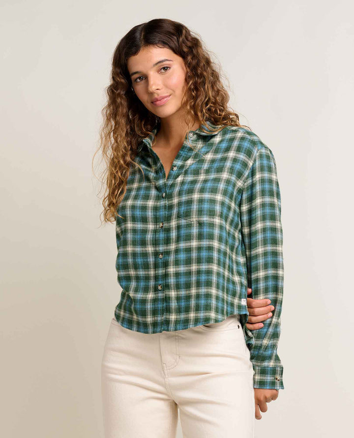 Women's Re-Form Flannel Boxy Shirt