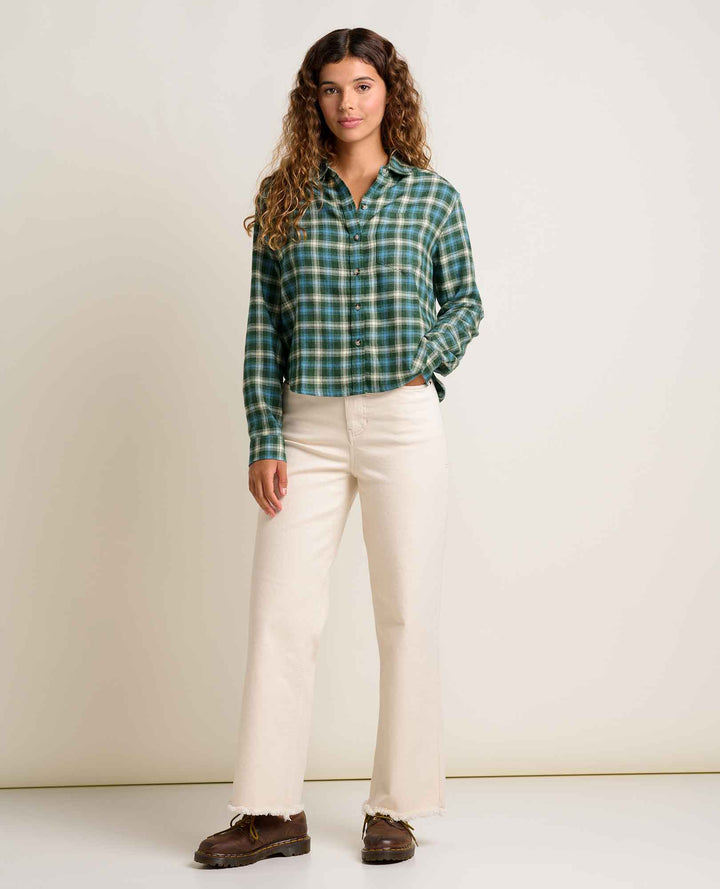 Women's Re-Form Flannel Boxy Shirt