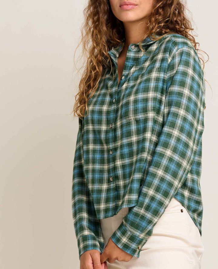 Women's Re-Form Flannel Boxy Shirt