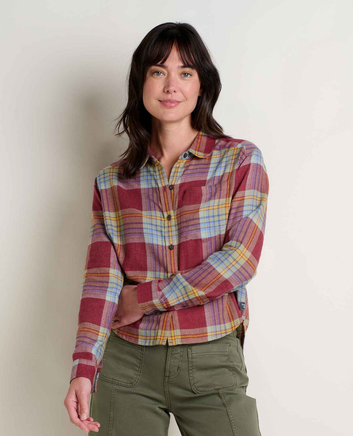 Women's Re-Form Flannel Boxy Shirt