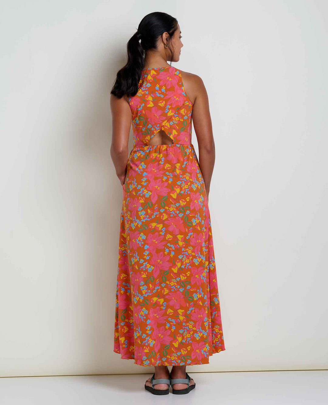 Toad & Co Women's Sunkissed Maxi Dress, Midnight Print, M Toad & Co Women's Sunkissed Maxi Dress, Midnight Print, M