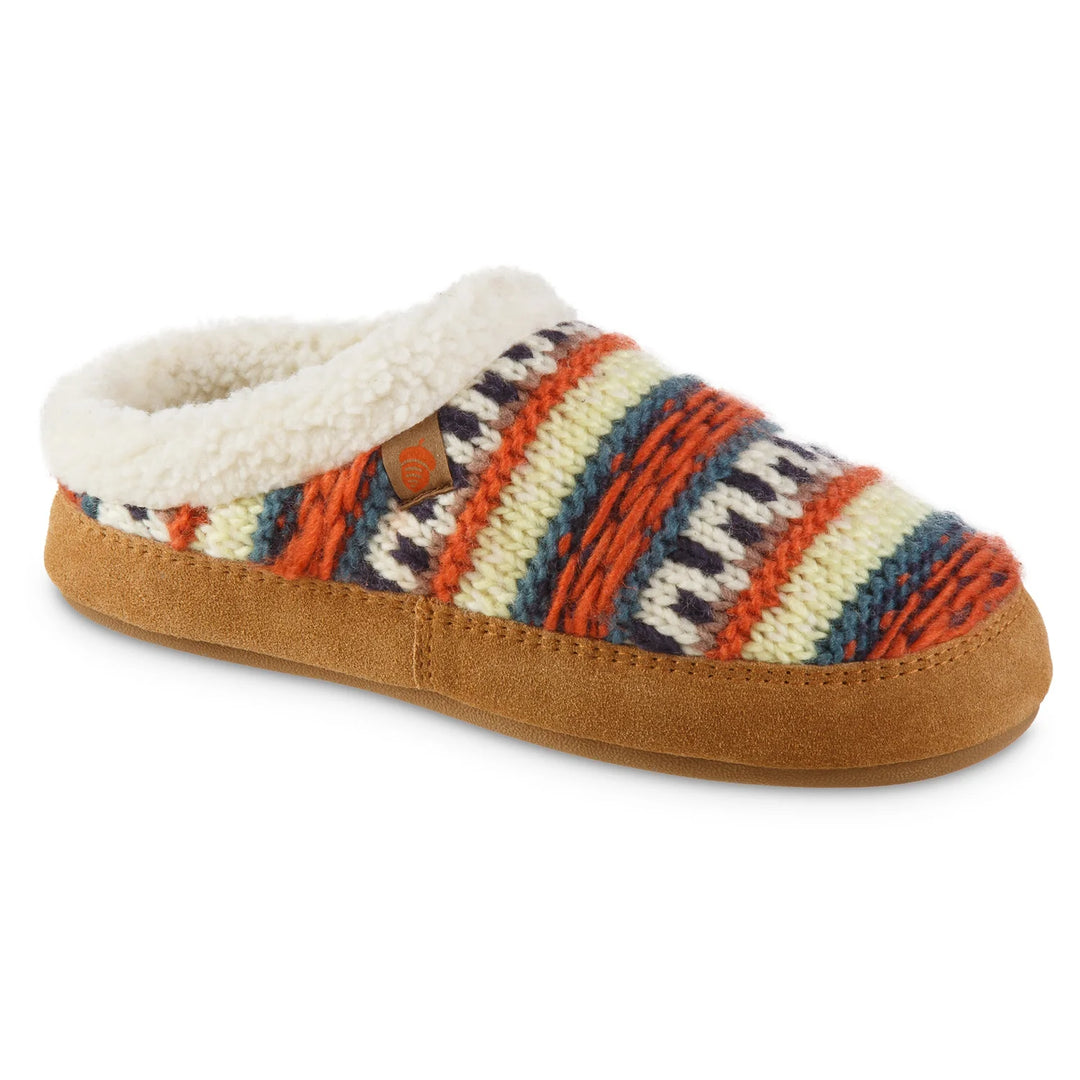 Women's Fairisle Knit Clog Slipper