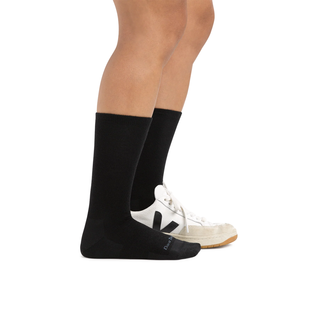 Women's Solid Basic Crew Light