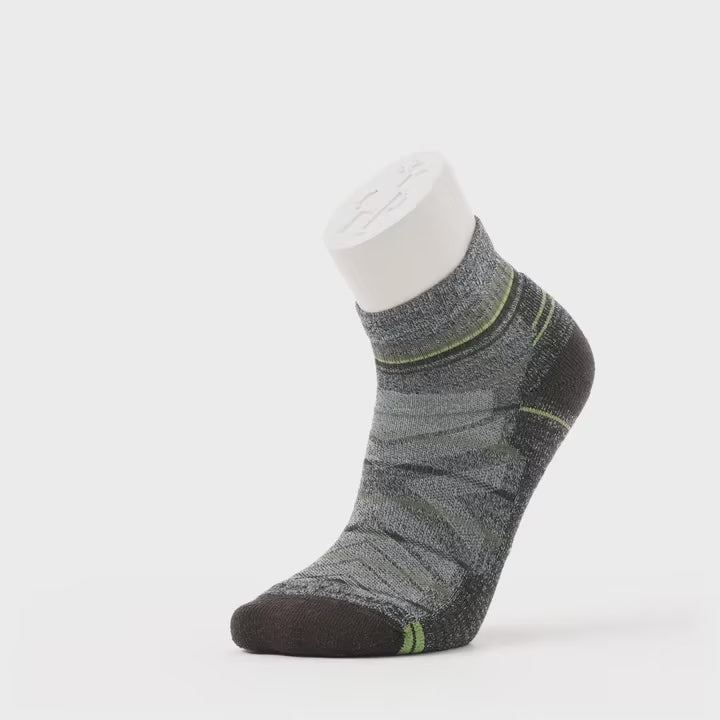 Hike Light Cushion Pattern Ankle Socks
