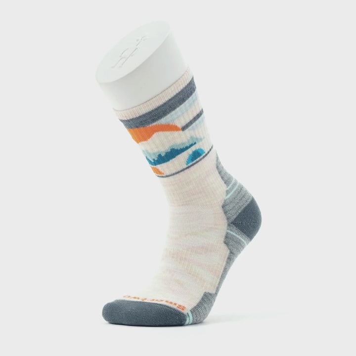 Women's Hike Light Cushion Mountain Moon Crew Socks