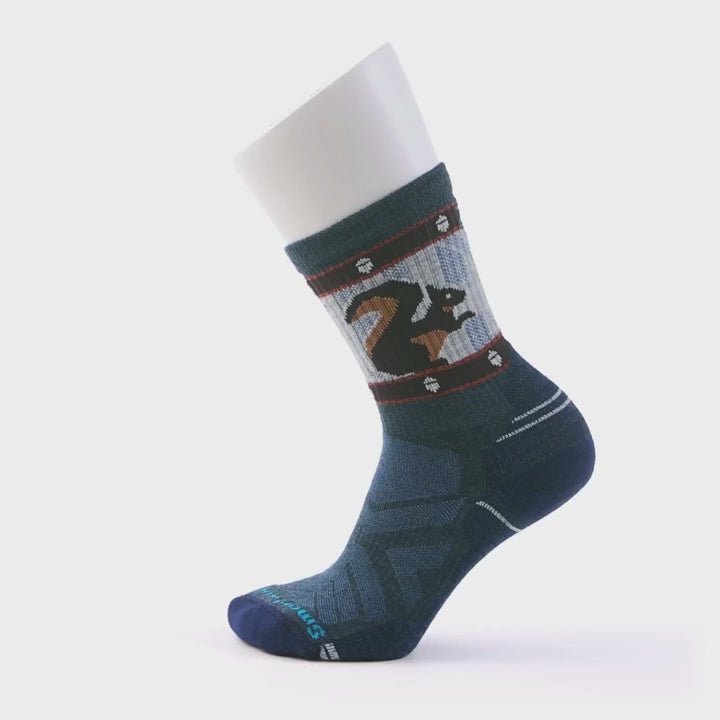 Women's Hike Light Cushion Squirrely Crew Socks