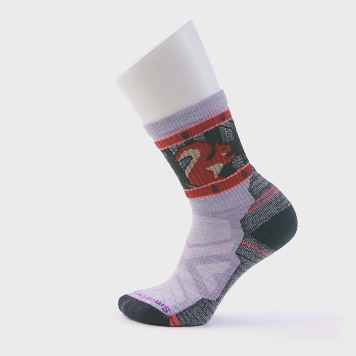 Women's Hike Light Cushion Squirrely Crew Socks