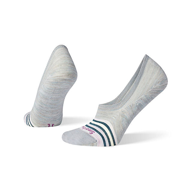 Women's Everyday Striped No Show Socks by Smartwool