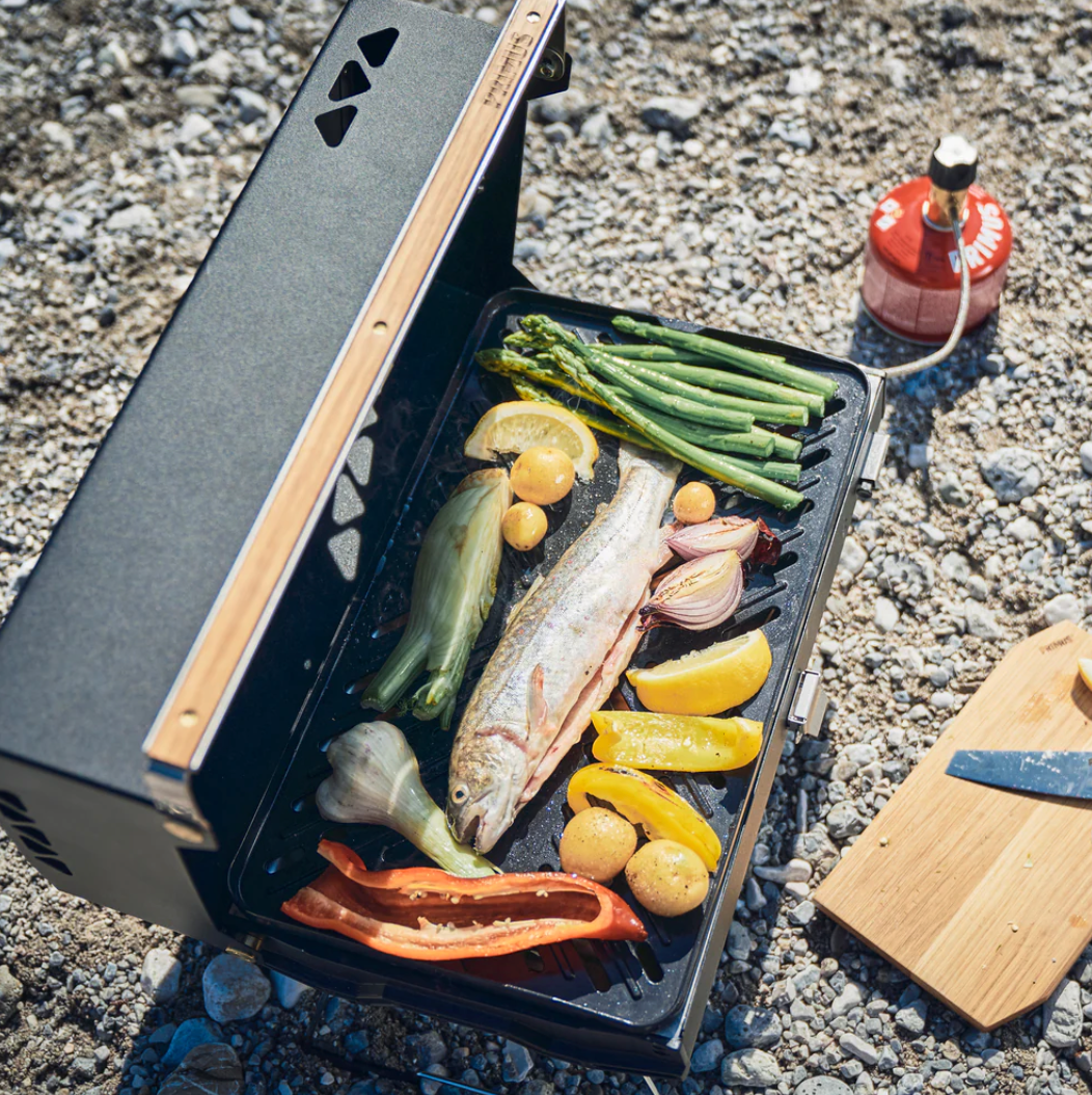 Kuchoma - Propane or Butane BBQ Grill – Easton Outdoor Company Kuchoma - Propane or Butane BBQ Grill – Easton Outdoor Company